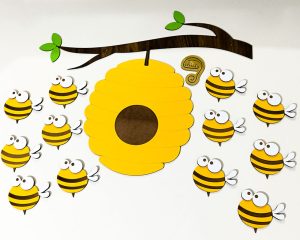 دیوارکوب کندو و زنبور