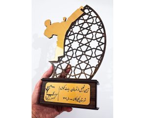 تندیس با طرح دلخواه شما(تعداد 5عددی)